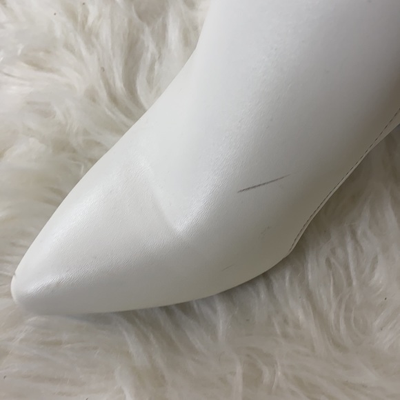 SHEIN white pointed toe booties - Picture 3 of 7